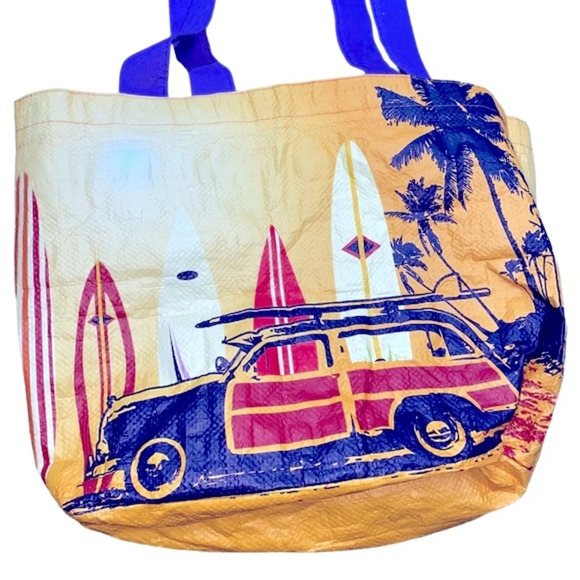 Earth wise reusable bag vintage style - Picture 2 of 4